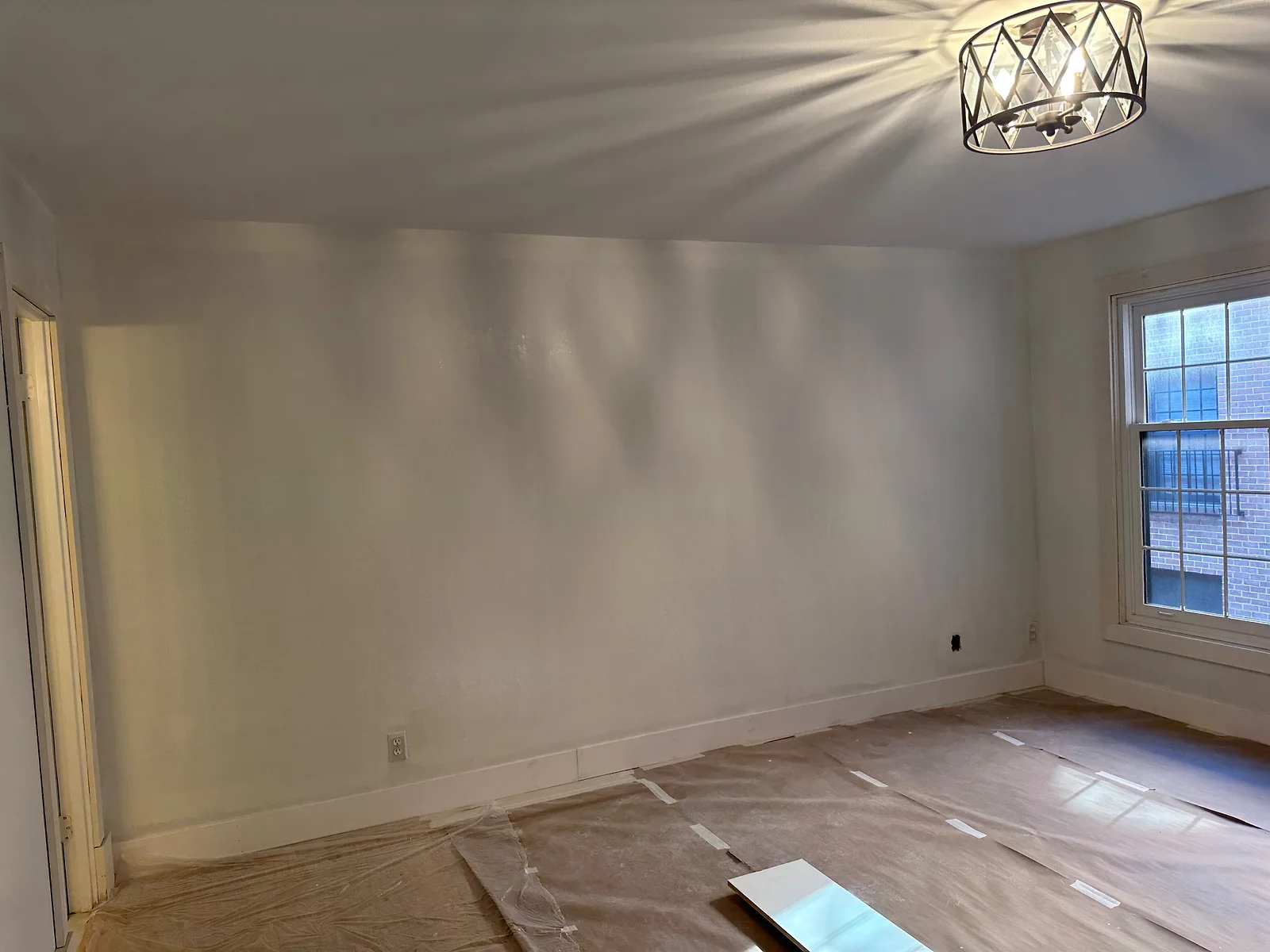 Interior and exterior painting project