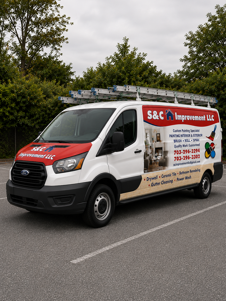 S&C Improvement LLC service vehicle